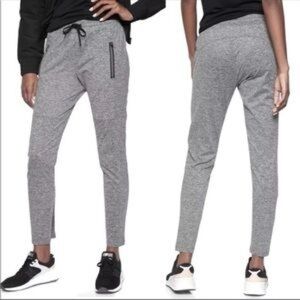 Athleta Women’s‎ Hilltop Jogger Heather Gray Zip Pockets- Size Medium